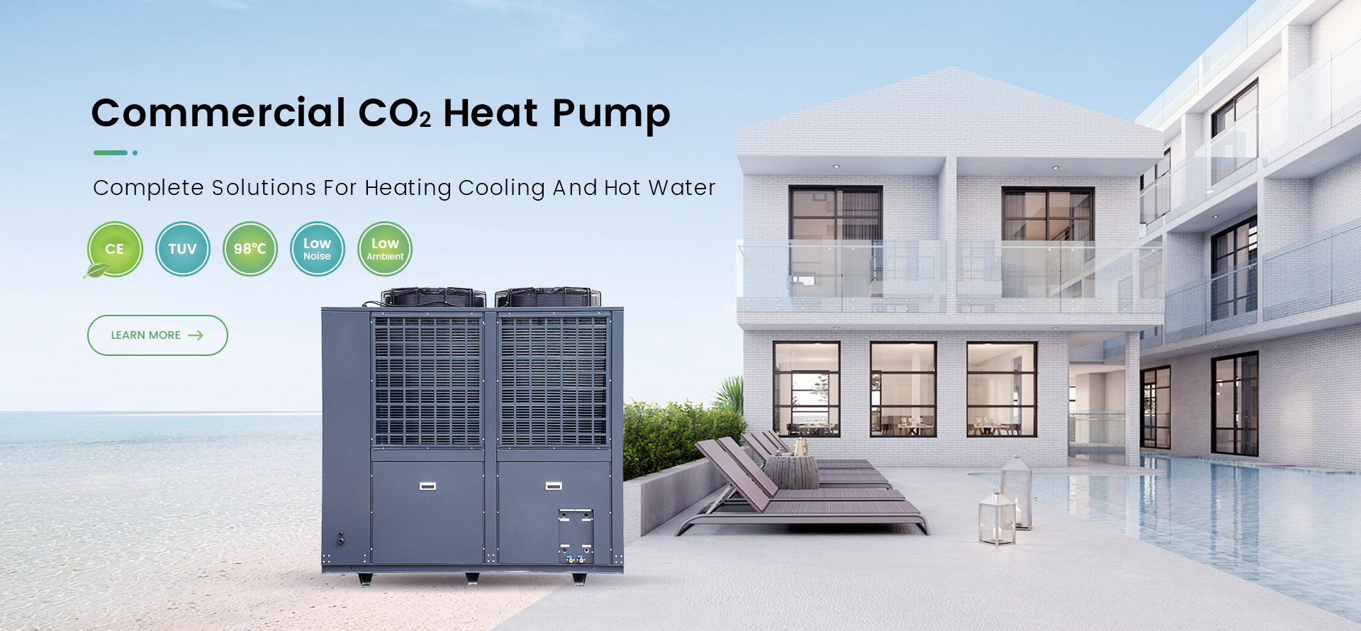 Commercial CO2 Heat Pump