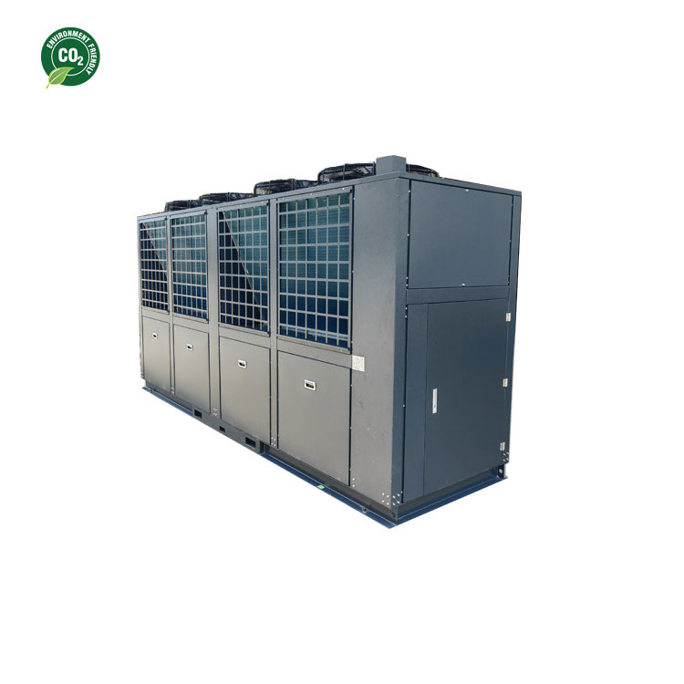 160KW Air And Water Source Combined CO2 Heat Pump for Commercial Cooling And Heating