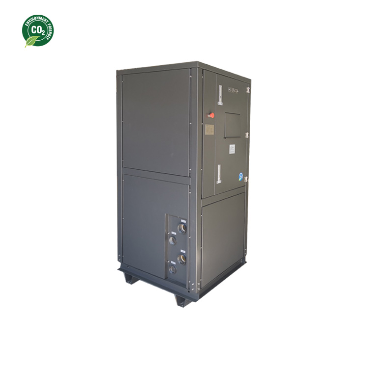 160KW Water Source R744 Heat Pump for Commercial