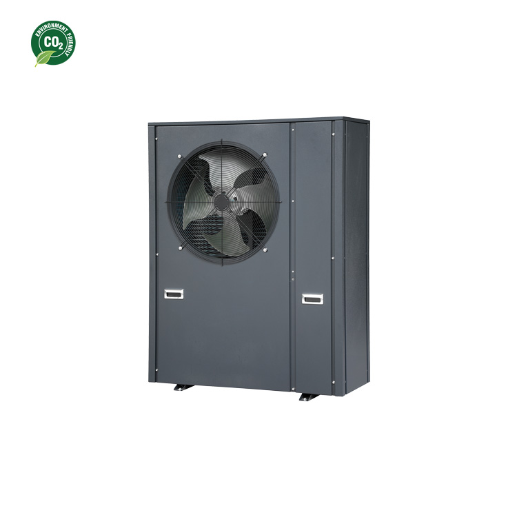 14KW DC inverter air source transcritical CO2 heat pump for residential with CE and TUV