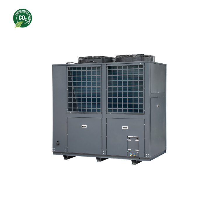 120KW commercial CO2 high temperature heat pump for hot water