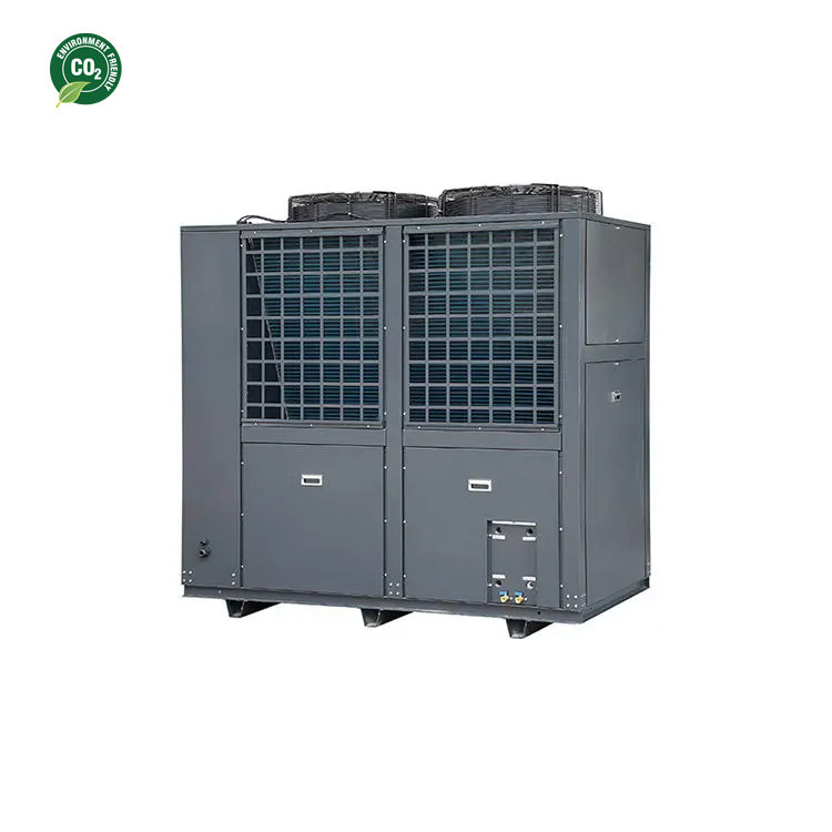 75KW inverter air Source swimming pool CO2 Heat Pump factory in China