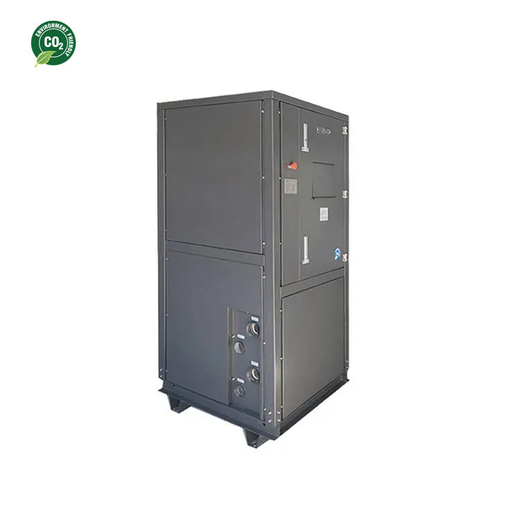 120KW Ground Source CO2 Heat Pump for Domestic Hot Water And Swimming Pool