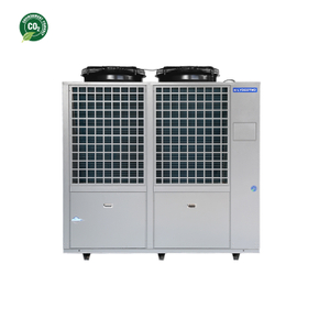 Air/water combined source CO2/R744 heat pump