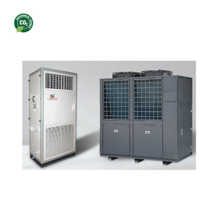 40KW CO2 Heat Pump air heater for Space Heating And Green House 